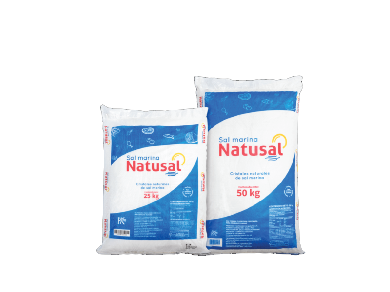 Sal marina bolsa