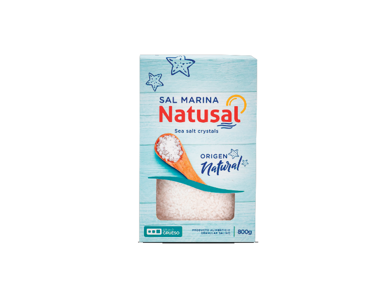 Sal marina origen natural