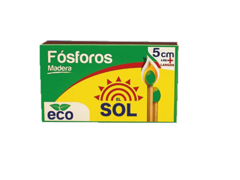 Fósforos madera Eco